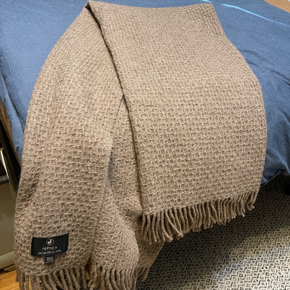 Alpaca Blanket Throw